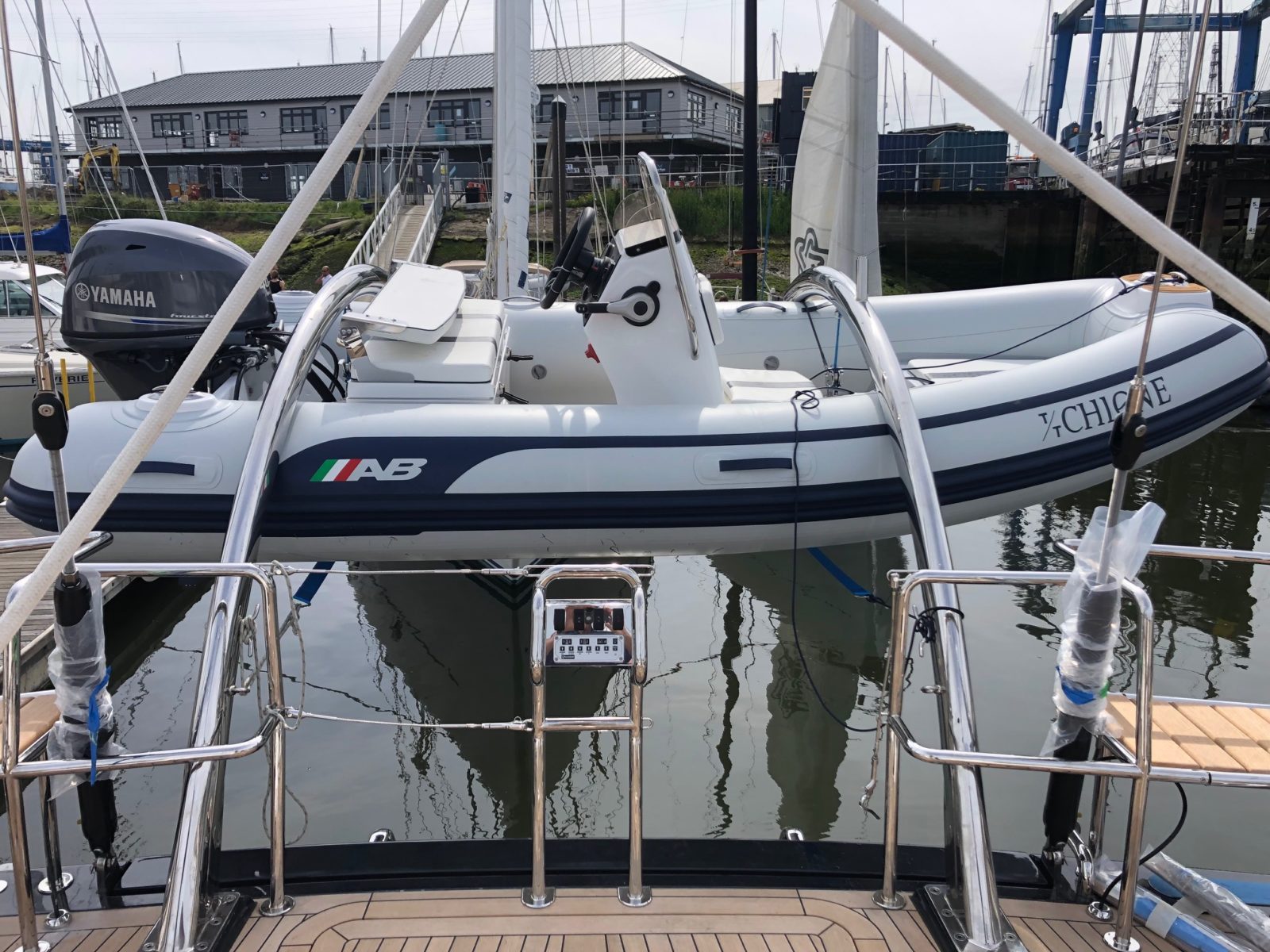 Custom built tender for Oyster Yachts from Marine Tech