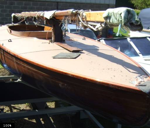 1904 Broads One Design (Brown Boat BOD with trailer