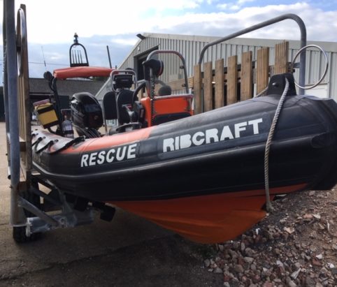 5M Ribcraft - ex inshore Lifeboat fully MCA coded